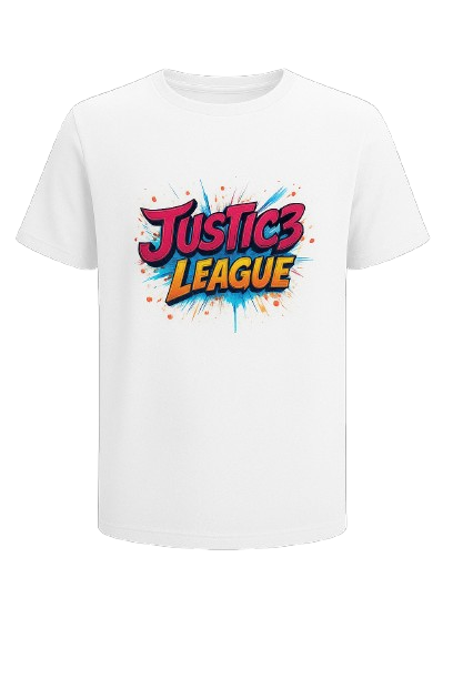 Colorful Justic3 League T-Shirt