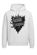 Grey Justic3 League Hoodie