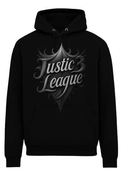 Grey Justic3 League Hoodie